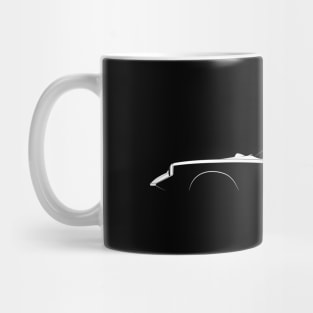 Saab Sonett II Silhouette Mug